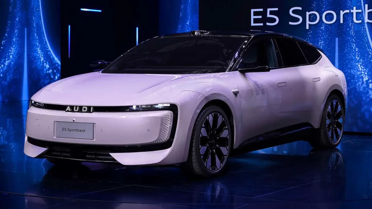 Audi E5 Sportback EV montré à Shanghai, abandonne le design Ingolstadt pour le style chinois; Gamme de 770 km