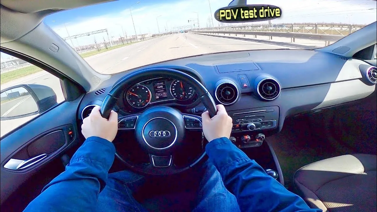 AUDI A1 2015 (1,4 TFSI) S TRONIC POV Test Drive