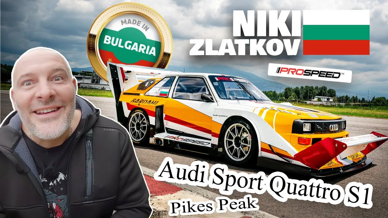 Un pilote, un ingénieur, une bête, une légende – Niki Zlatkov et l’Audi S1 Visite du garage