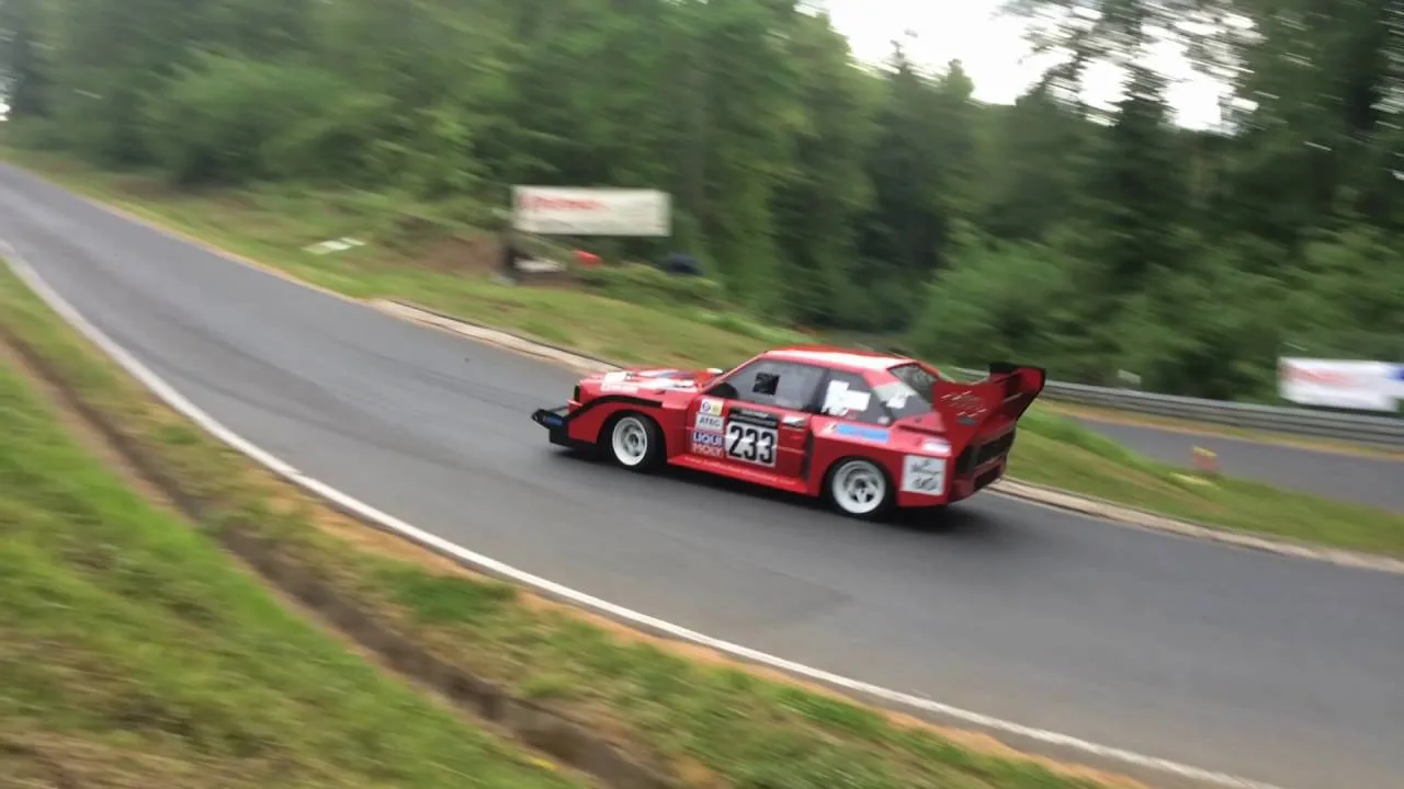 Audi S1 ​​​​​​et Lancia Delta S4 Course de côte Wolsfeld 2016