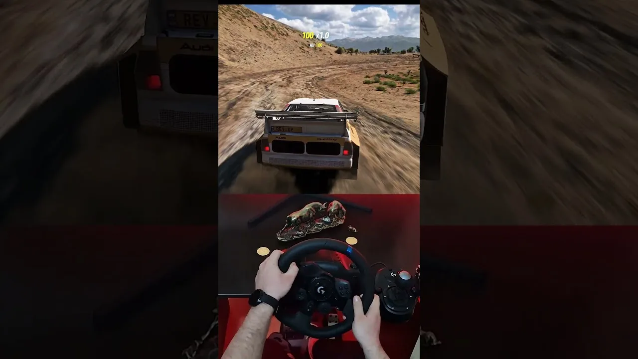 Mode Rally God : l’Audi Quattro S1 s’attaque aux routes de montagne insensées dans Forza Horizon 5 ! #shorts #shorts