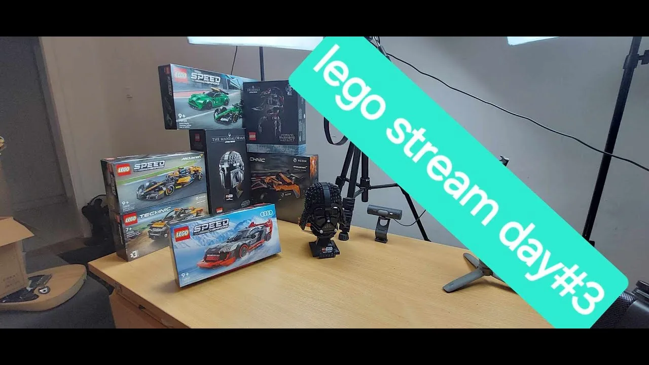 Construisons-le ! Lego stream jour#3 Audi S1 ​​​​e-tron quattro (76921)