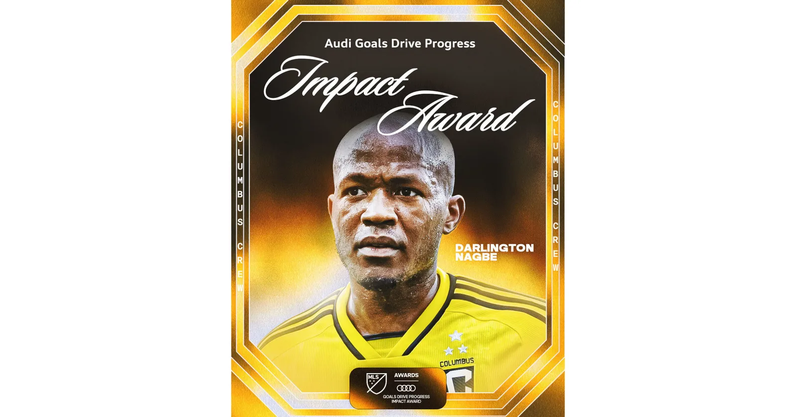 Darlington Nagbe nommé récipiendaire du prix Audi Goals Drive Progress Impact Award 2024