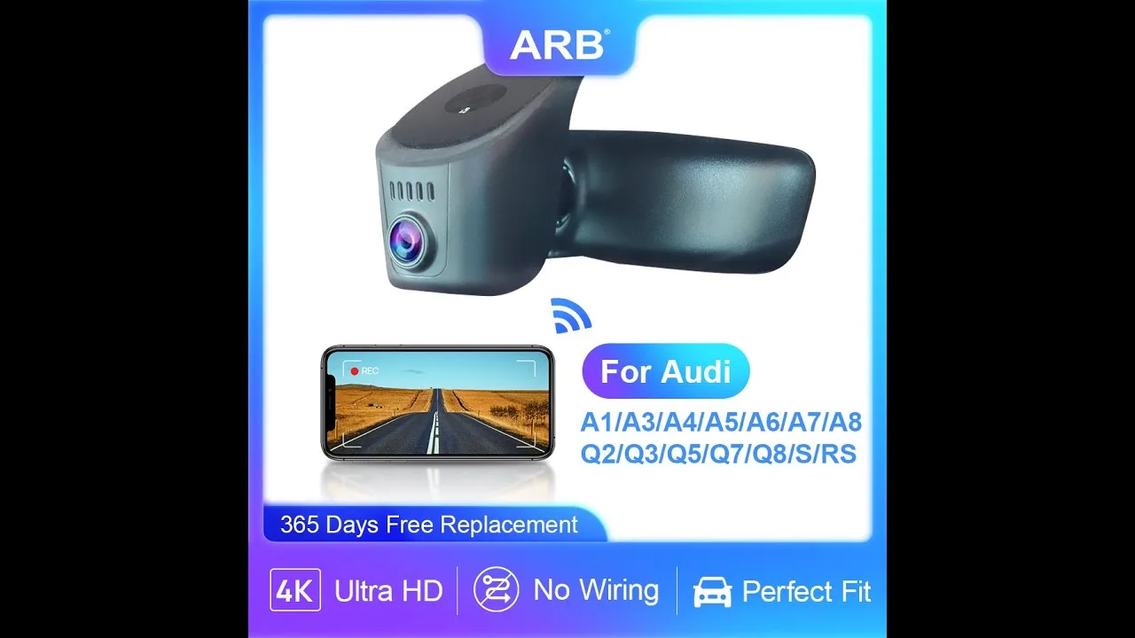 Revoir ARB 4K Dashcam pour Audi A1 à Q8 2013-2025 2025