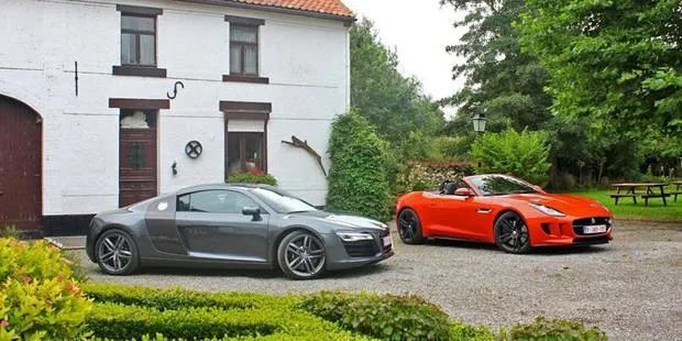 Le match de la semaine: Audi R8V8 vs Jaguar F-Type V8 S