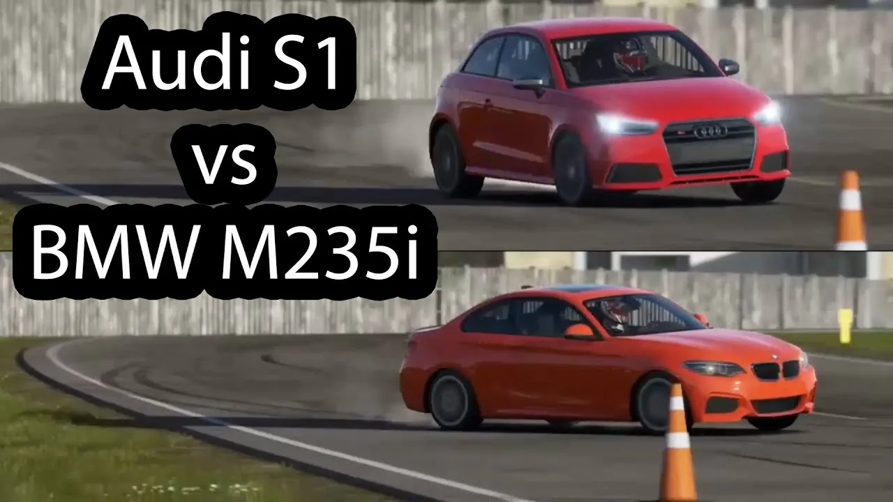 Audi S1 ​​2015 contre BMW M235i 2015