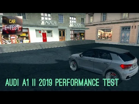 Audi A1 2019 performance test (Acceleration 0-100 , Top Speed ) in Real Driving School Sim