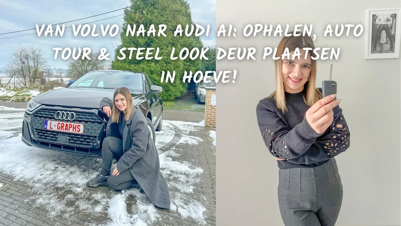 Procurez-vous la nouvelle Audi A1, au revoir Volvo et installation de portes aspect acier à Hoeve !