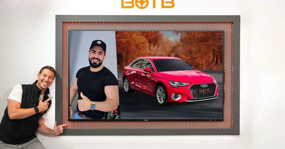 Un ouvrier du bâtiment de Harrow remporte l’Audi A3 au concours BOTB