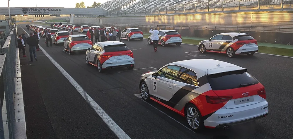 #Audi2E : le programme de fidélisation qui transforme les clients Audi en pilotes de course