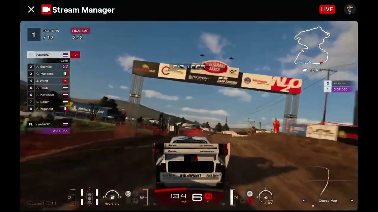 Audi Sport quattro S1 Pikes Peak ’87 | Fisherman Ranch Full Race #grandturismo #ps5