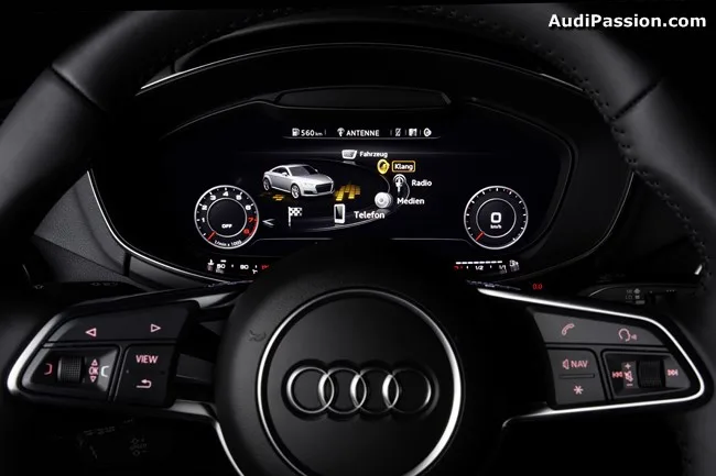 Le son atteint une nouvelle dimension dans l’Audi TT