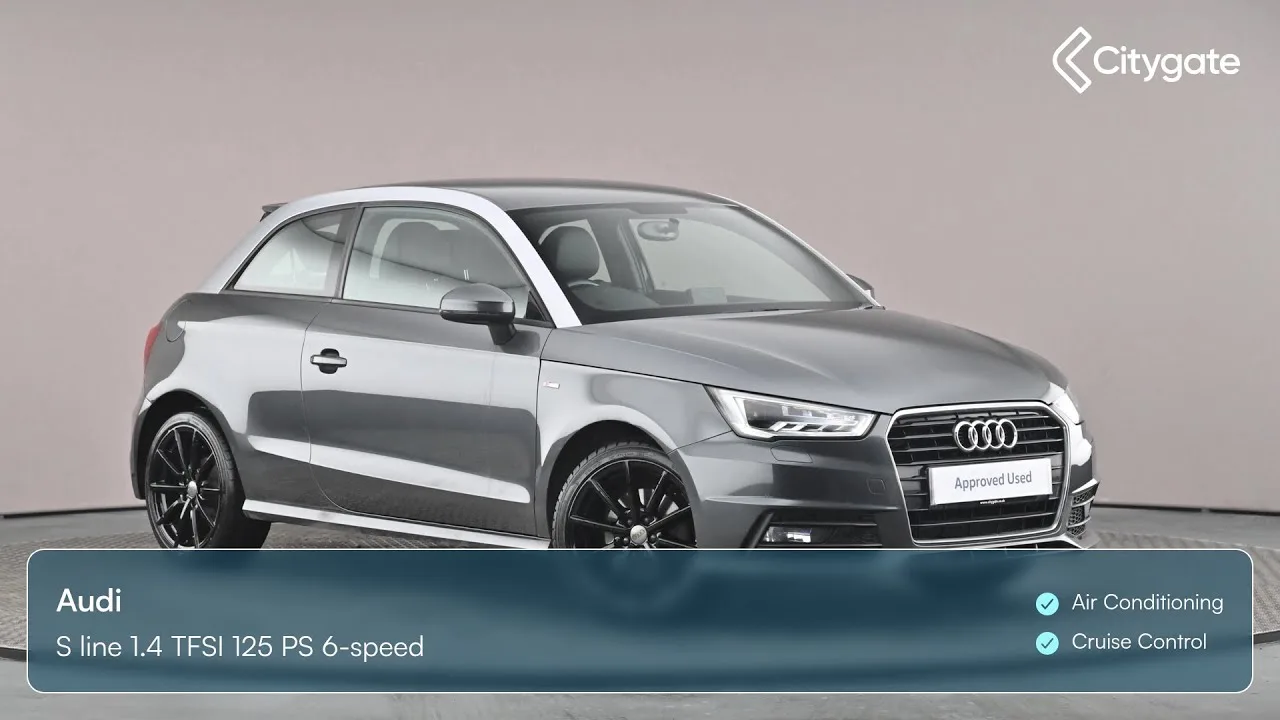 Audi A1 – S Ligne 1.4 TFSI 125 PS 6 vitesses – Citygate Volkswagen High Wycombe