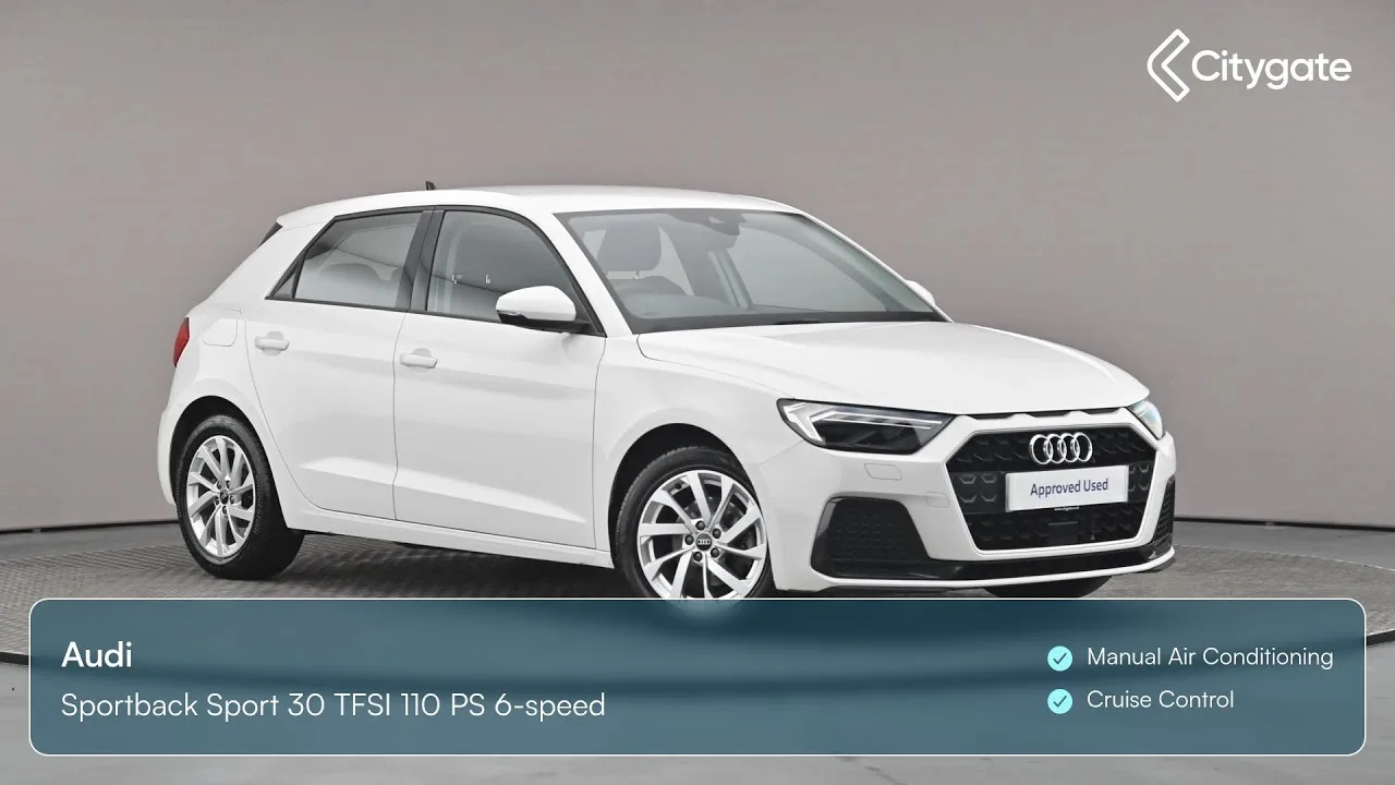 Audi A1 – Sportback Sport 30 TFSI 110 PS 6 vitesses – Citygate Seat Twickenham