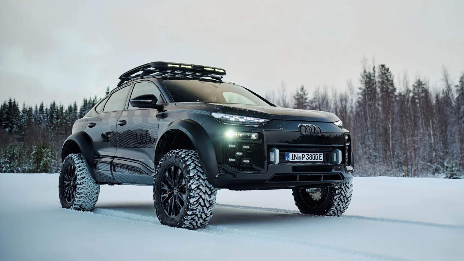 Le concept Q6 e-tron d’Audi transforme un SUV calme en tout-terrain sauvage