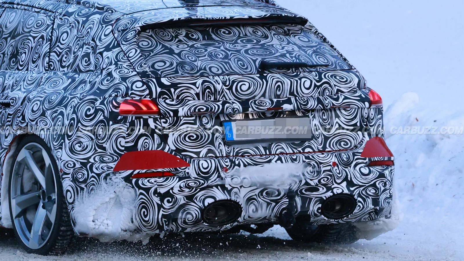 Watch The Next Audi RS5 Sedan And Wagon Try To Be Sneaky