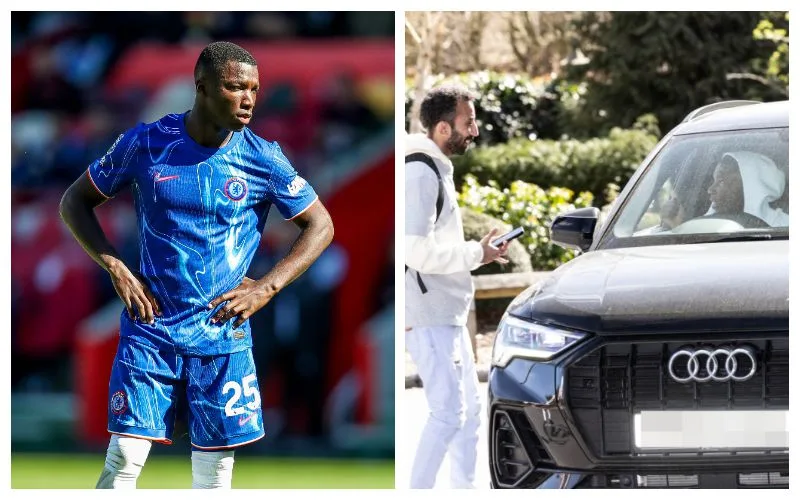La voiture Audi de 160 000 £ de Chelsea Star arrêtée par des flics après avoir conduit sans permis valide
