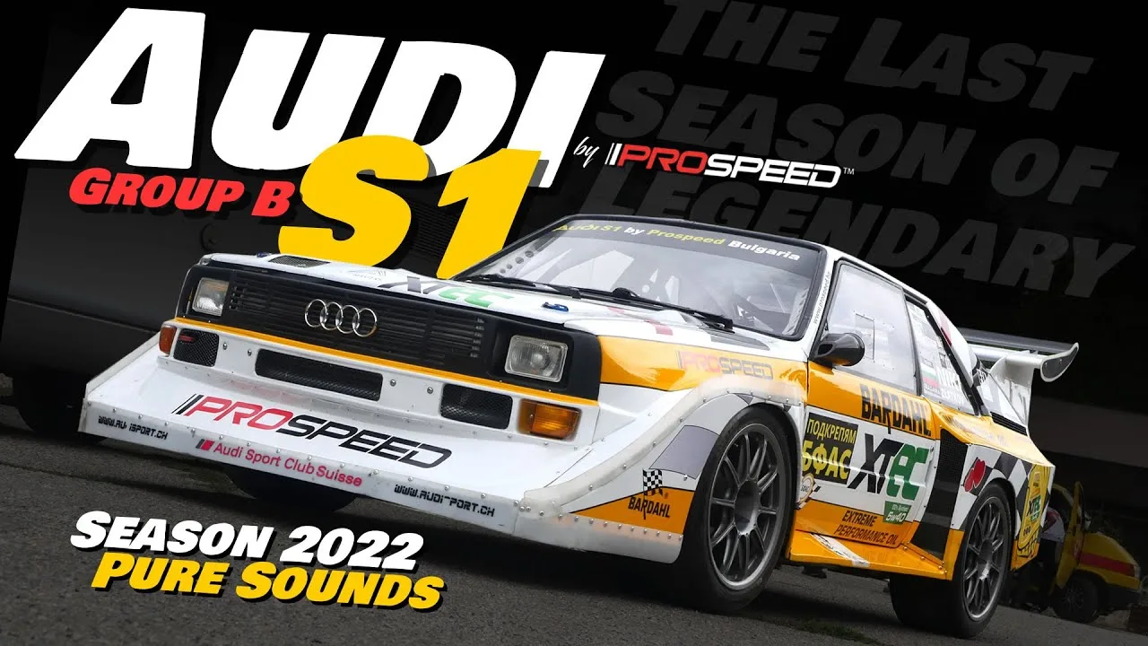 Audi S1 ​​Prospeed | Course de côte 2022 | La dernière saison du légendaire S1 Groupe B