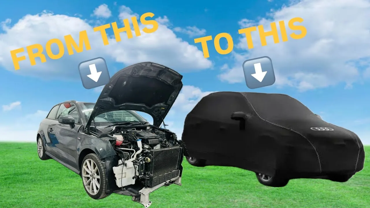 RECONSTRUIRE UNE AUDI A1 ACCIDENTÉE À PARTIR DE COPART PT5