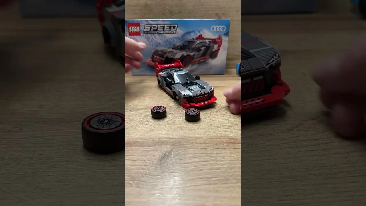 76921 LEGO Speed Champions Audi S1 e-tron quattro Race Car #lego #legospeedbuild #legospeedchampions