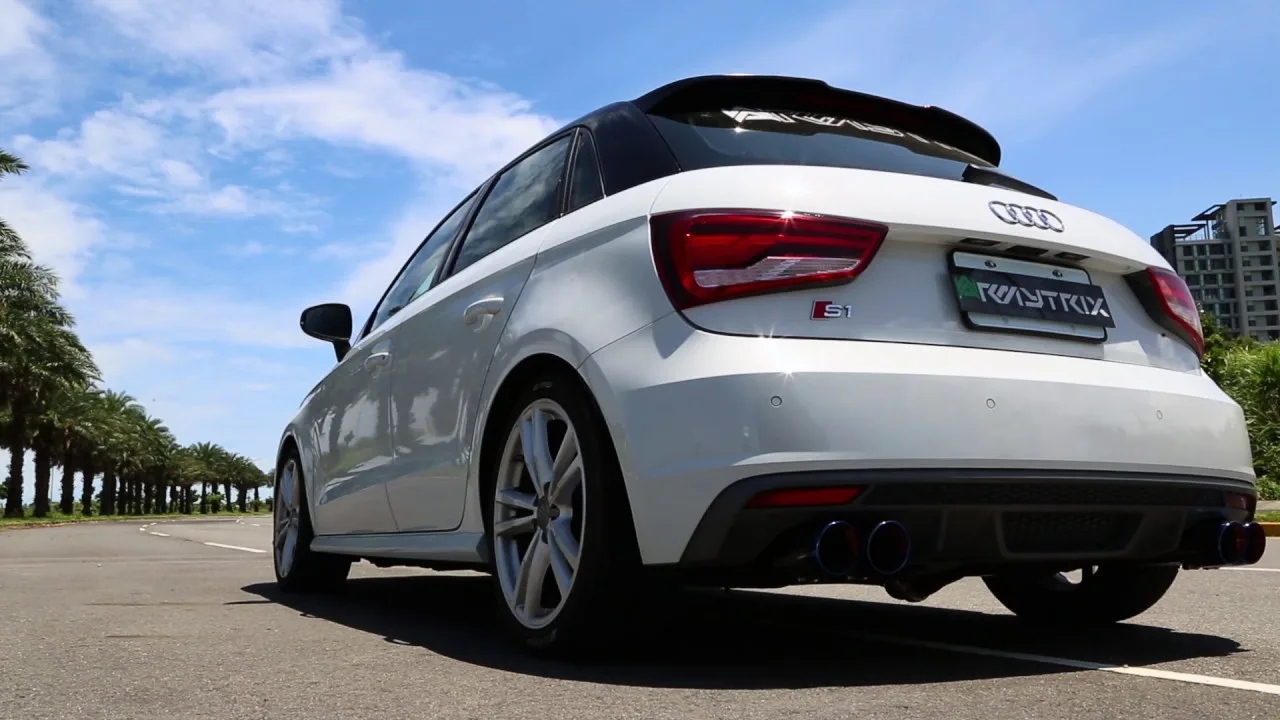 Audi S1 ​​​​Sportback | Armytrix | Silencieux à valve variable | Son haute fréquence Son agréable