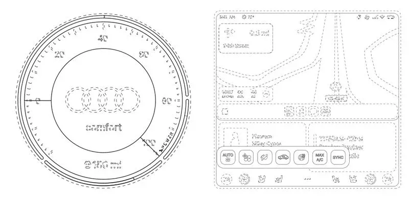 CarPlay de nouvelle génération avec le logo Audi repéré dans la base de données de l’UE