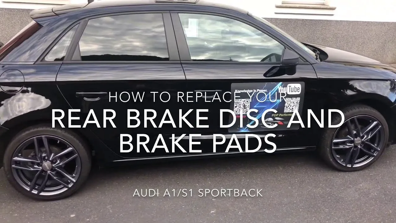 Comment remplacer votre disque de frein arrière et vos plaquettes de frein Audi A1/S1 Sportback DIY