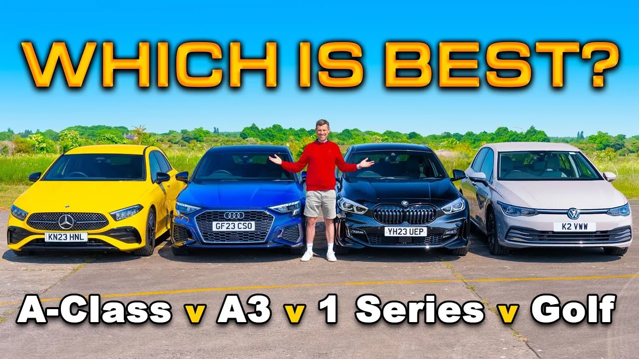 BMW contre Mercedes contre Audi contre VW : Quelle petite voiture de luxe est la MEILLEURE ?