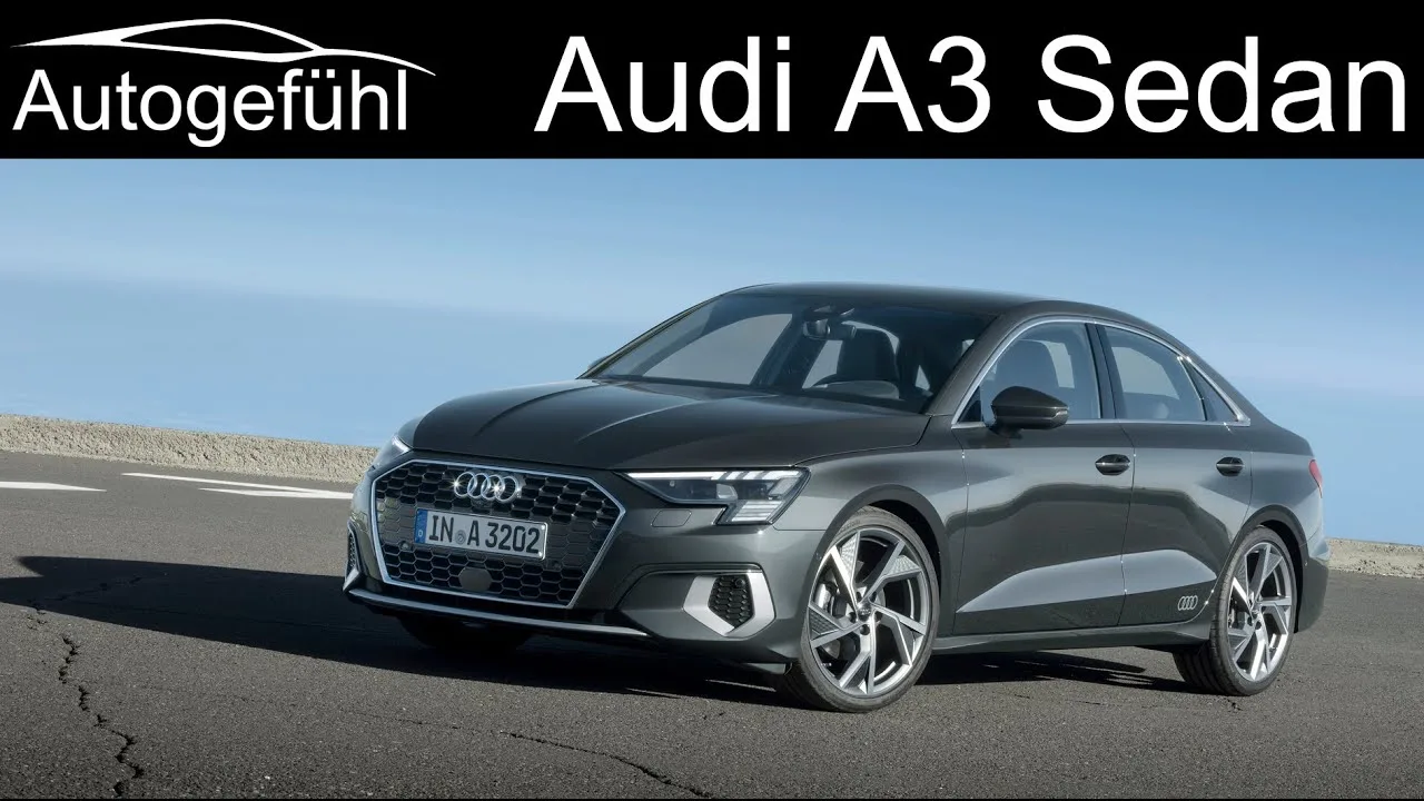 toute nouvelle berline limousine Audi A3 APERÇU 2020 2021 – Autogefühl