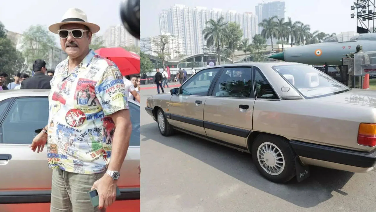 Ravi Shastri retrouve son Audi 1985 au Raymond 100 Autofest