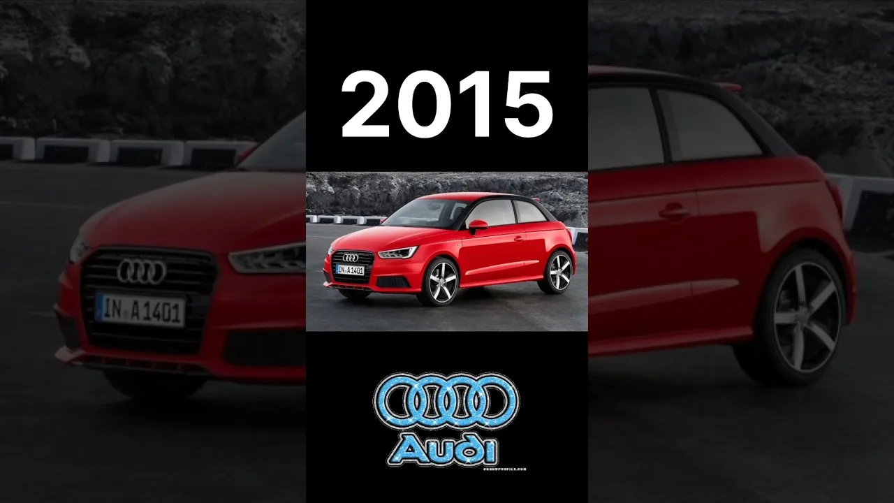 evolution of audi a1 (2010~2023) #shorts #viral #audi #tranding