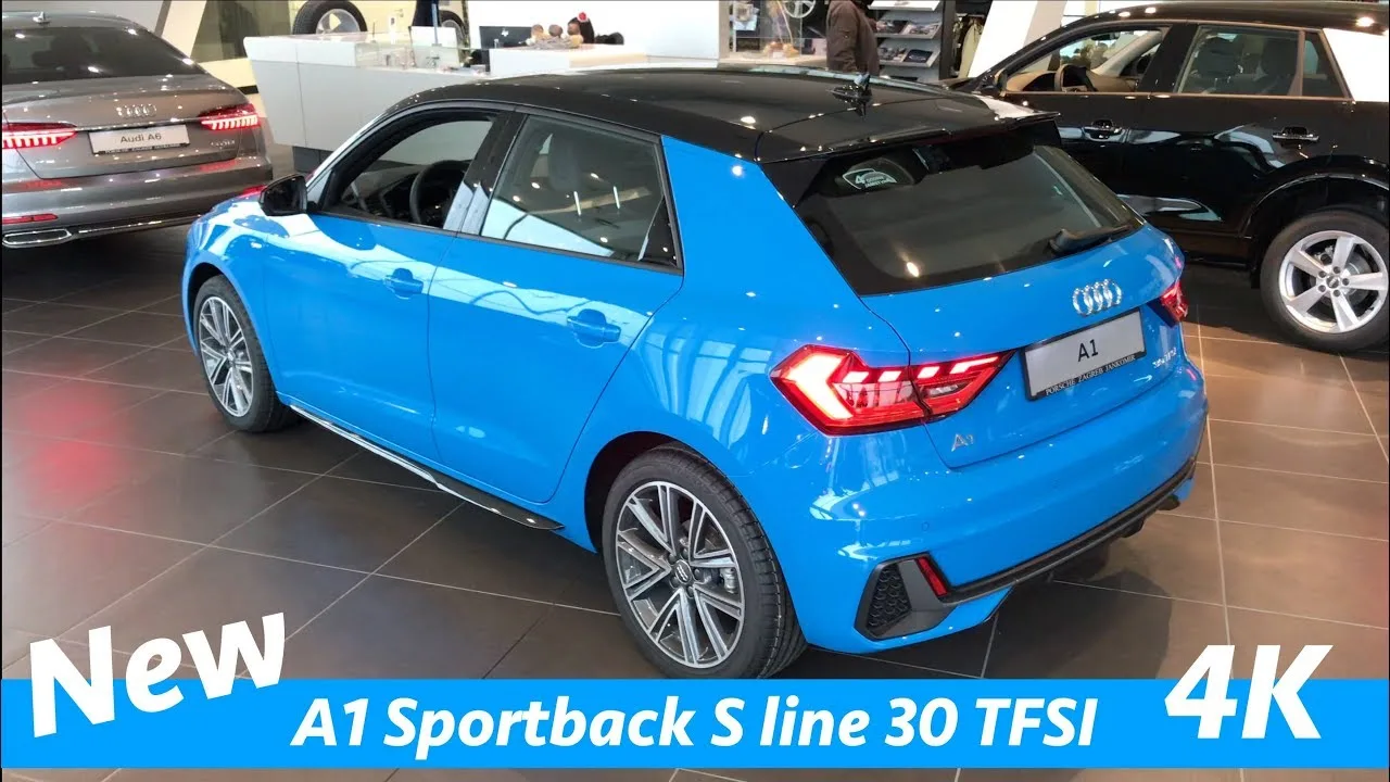 Nouvelle Audi A1 Sportback S line 2019 – premier examen approfondi en 4K (intérieur – extérieur)