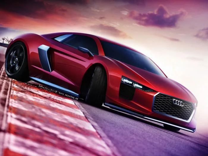 Nouvelle Audi R8, strato »mo »sphérique !