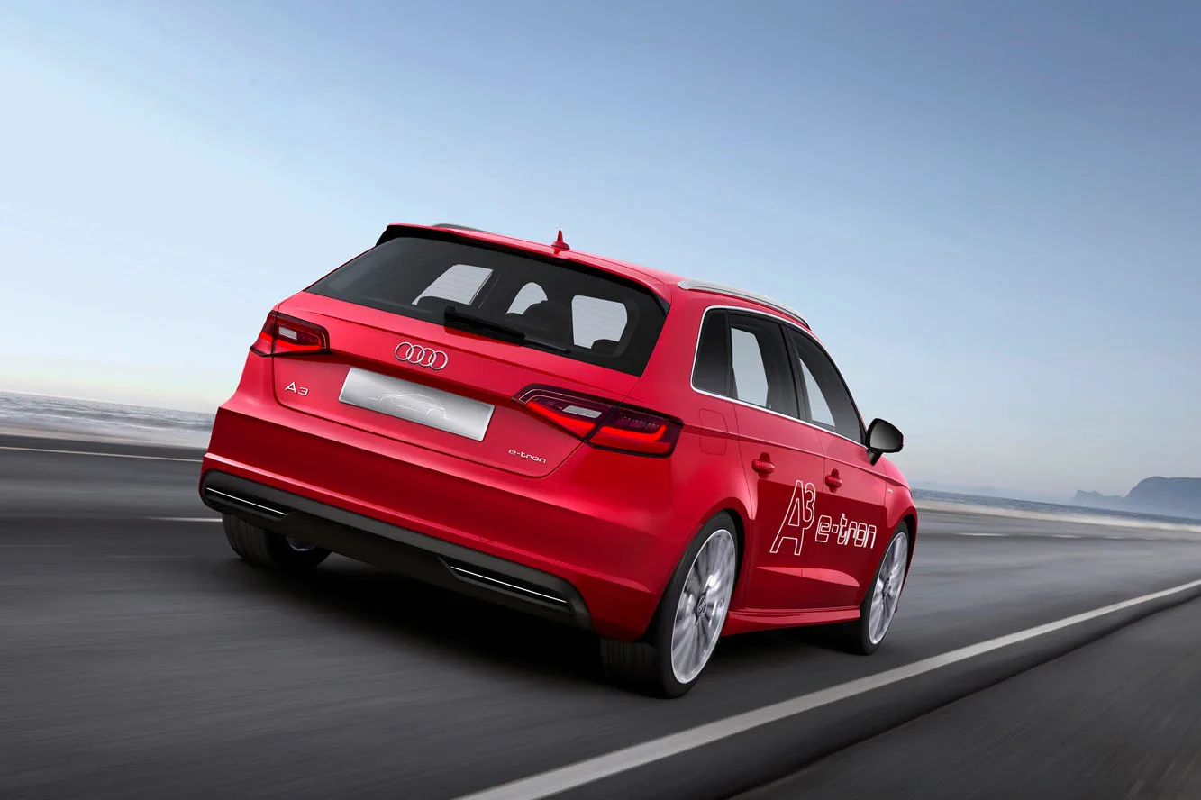 Audi A3 Sportback E Tron : passage à la caisse