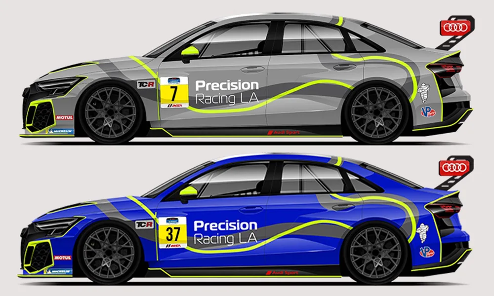 Eversley dans la gamme de deux voitures de course de précision LA Audi TCR – Sportscar365