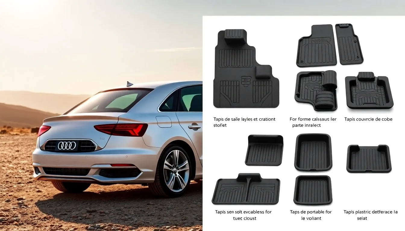 Tapis Audi A3 : Guide d’Achat des Meilleurs Tapis de Sol sur Mesure