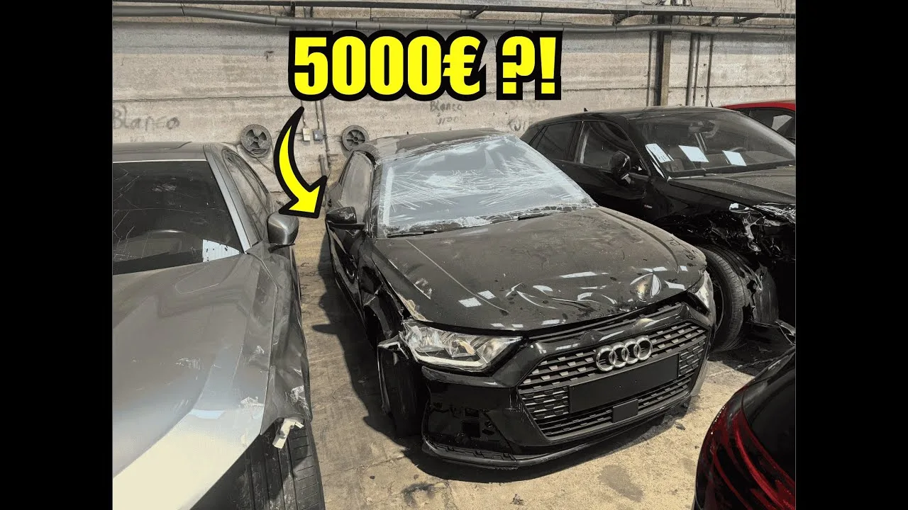 J’ACHETE UNE AUDI 2021 ACCIDENTEE POUR 5000€ ?!