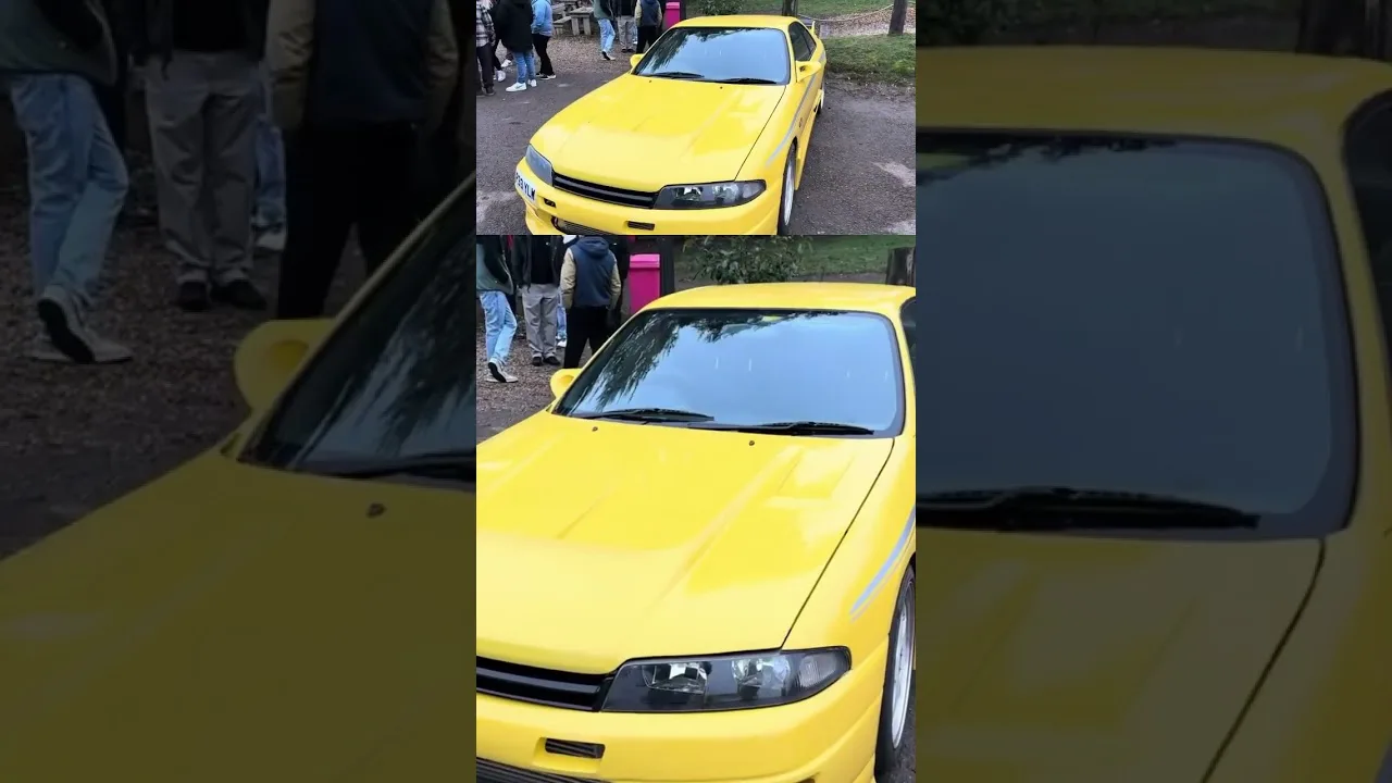 This R33 turned up to a Vag only meet #audia1 #ds13sel #carcommunity #cars #audi