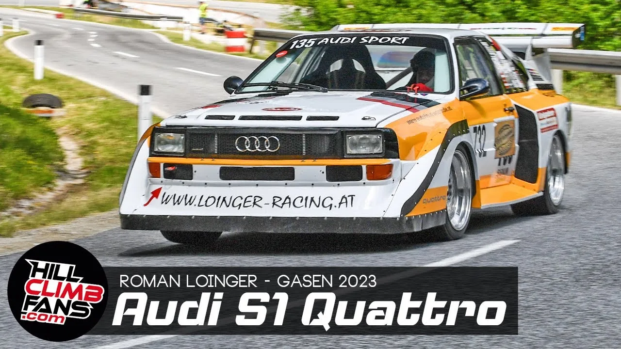 Audi S1 ​​quattro – Romain Loinger || Course de côte Gasen 2023