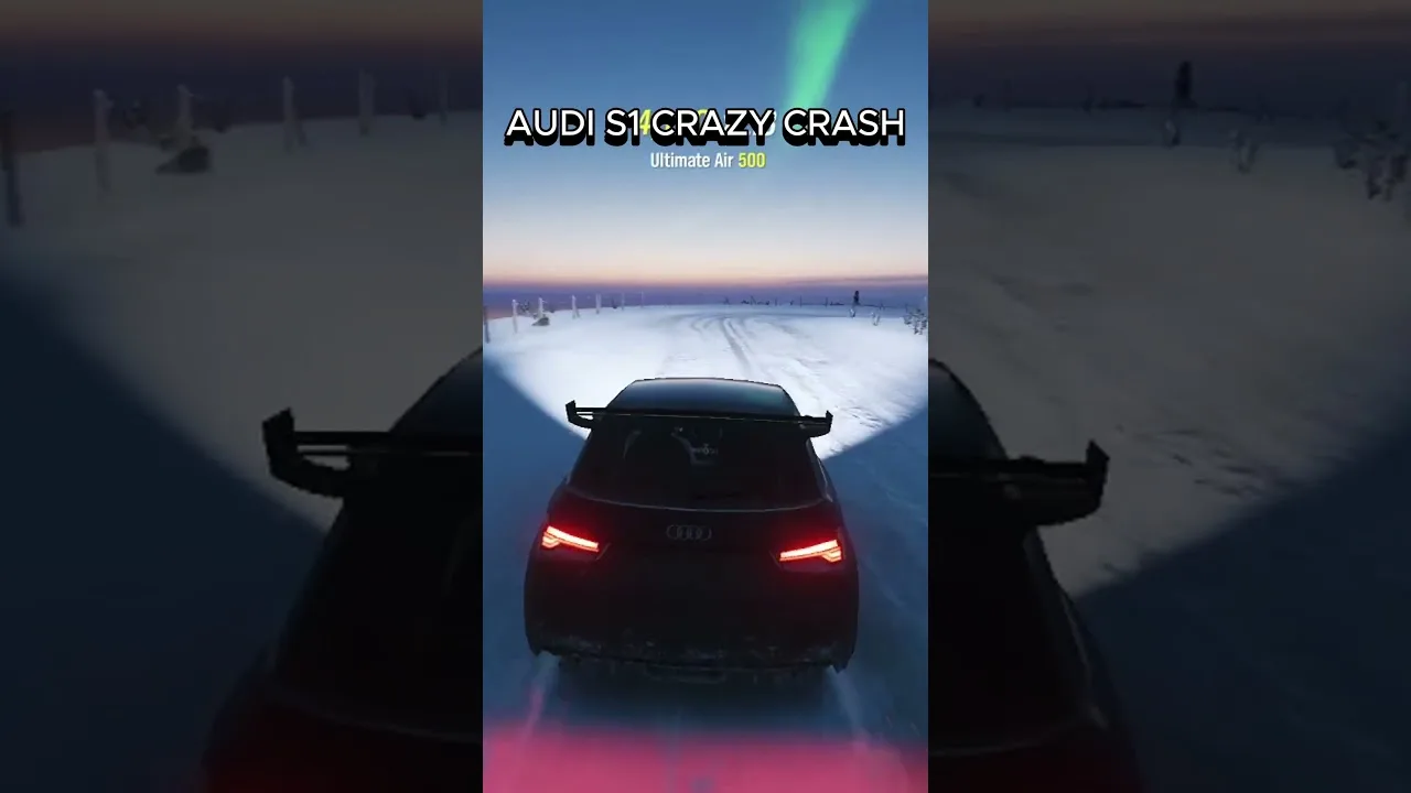 Audi S1 ​​Crazy Crash