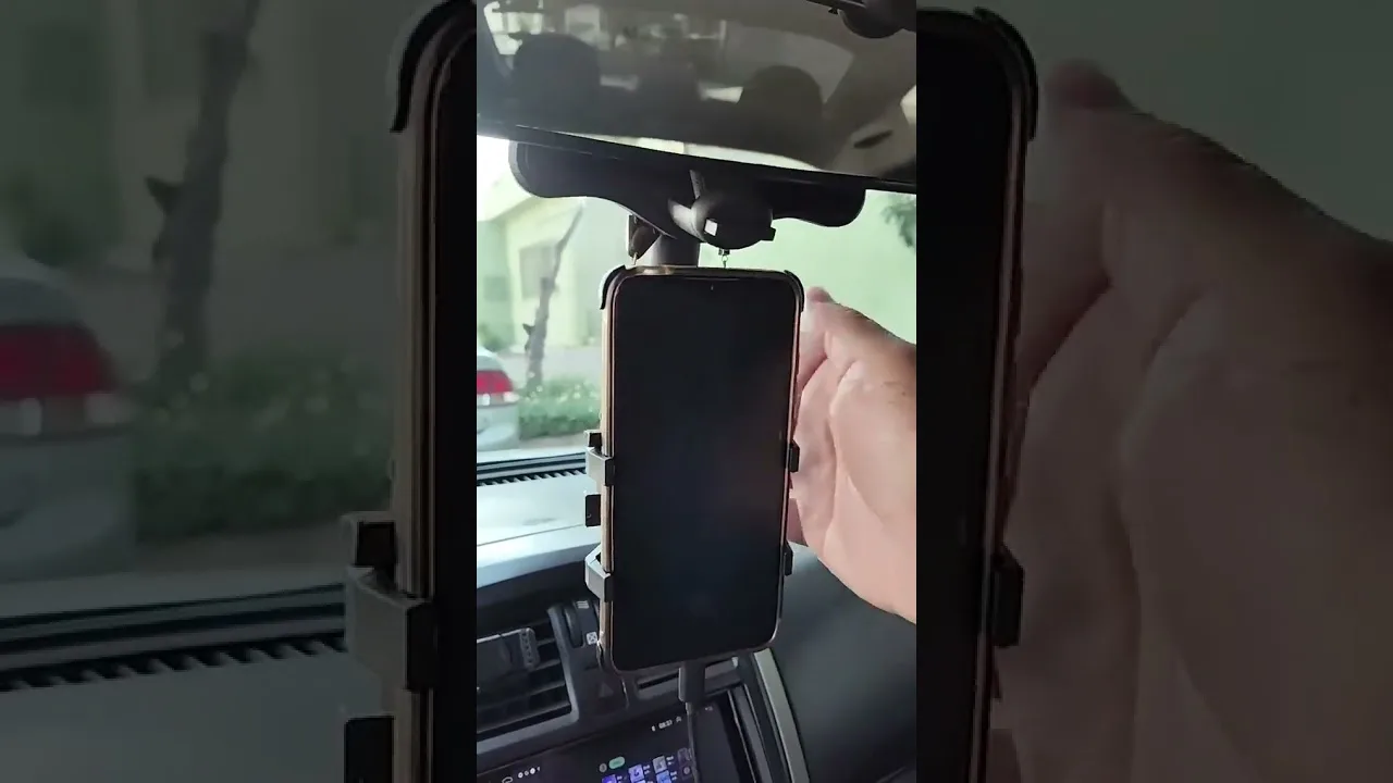 Support de téléphone portable pour rétroviseur, marché libre, Audi A1 Sportback 90 06 16