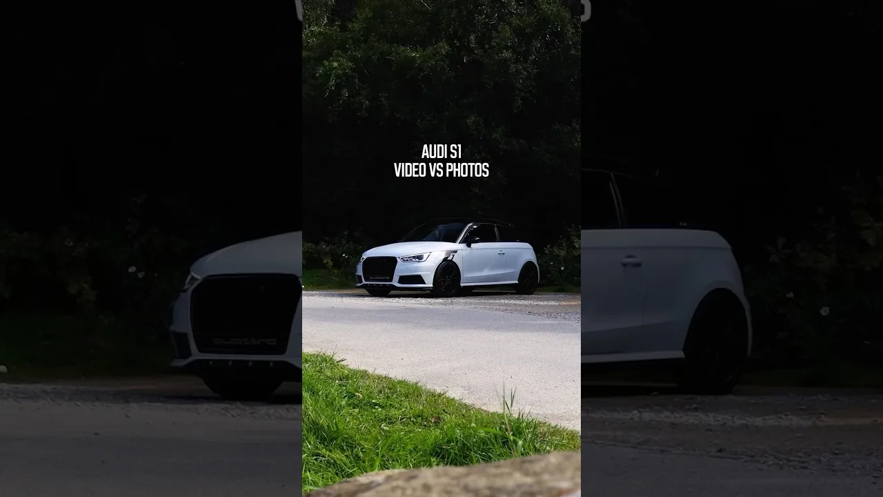 Audi S1 – Photo Vs Video #audi #carphotography #shorts