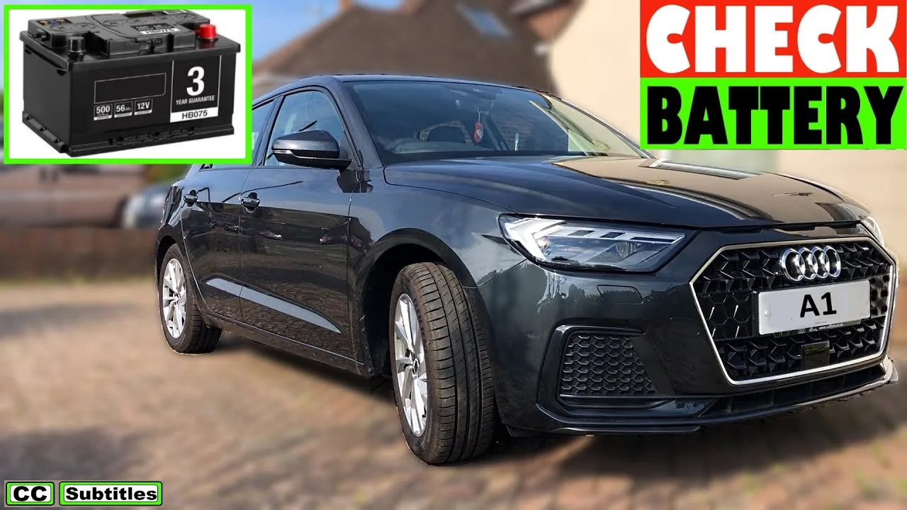 Emplacement de la batterie Audi A1 Sportback et comment vérifier la batterie sur Audi A1 Sportback