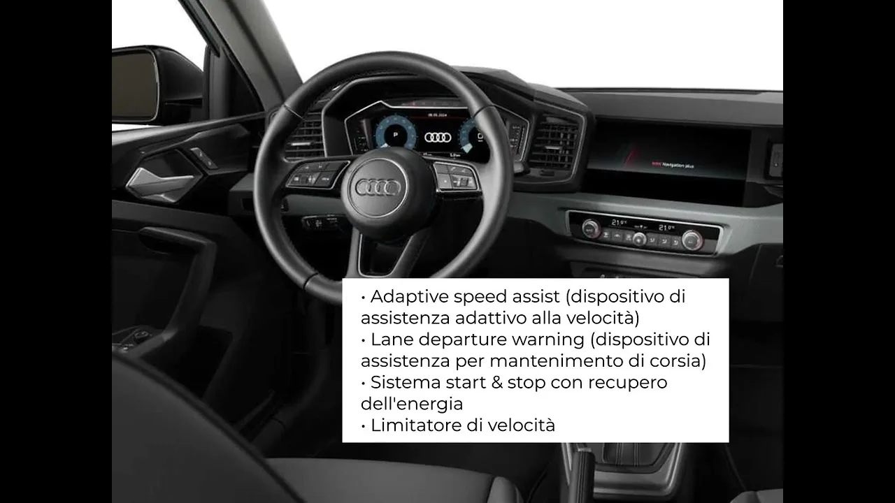 Audi A1 Sportback 30 1.0 TFSI 116CV Identité Black S Tronic
