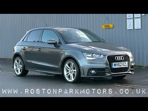2012 (62) Audi A1 1.6 TDI S Line 5dr – 0 £ de taxe de circulation à vendre @rostonparkmotors Nuneaton