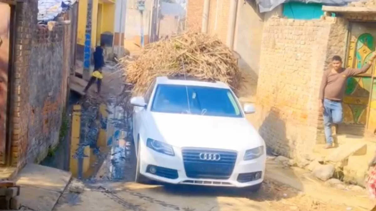 Du luxe à la vie agricole: l’homme utilise Audi comme tracker pour transporter le fourrage – News