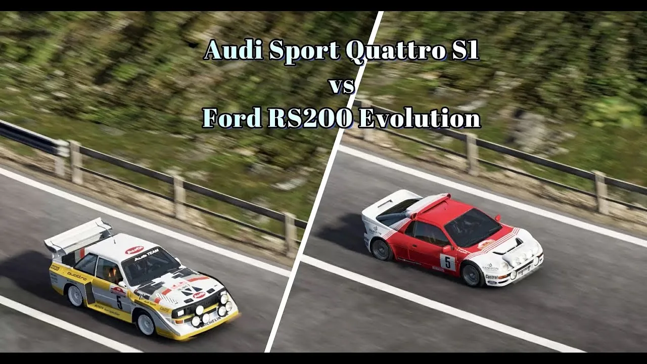 Project Cars 2 – Audi Sport quattro S1 contre Ford Rs200 Evolution – RaceBattle #12