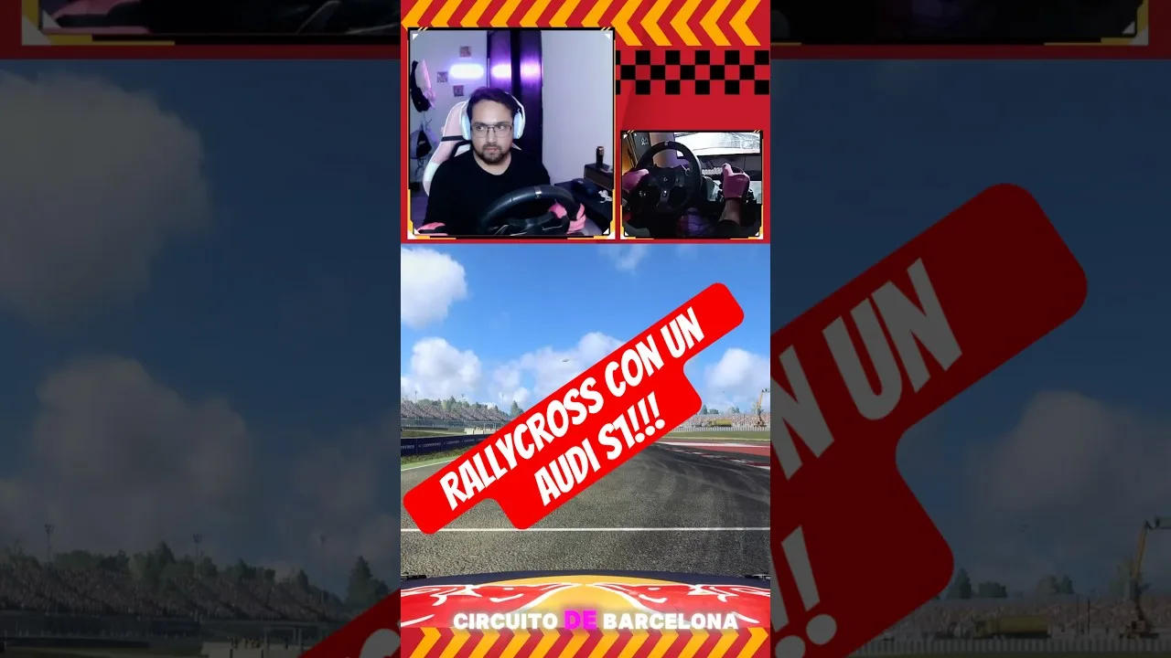 ¡RALLYCROSS POR CATUCUña Espagne! 🇪🇸 #Simraing #tentencias #ytdenment # dartrally2 #rally #Audi