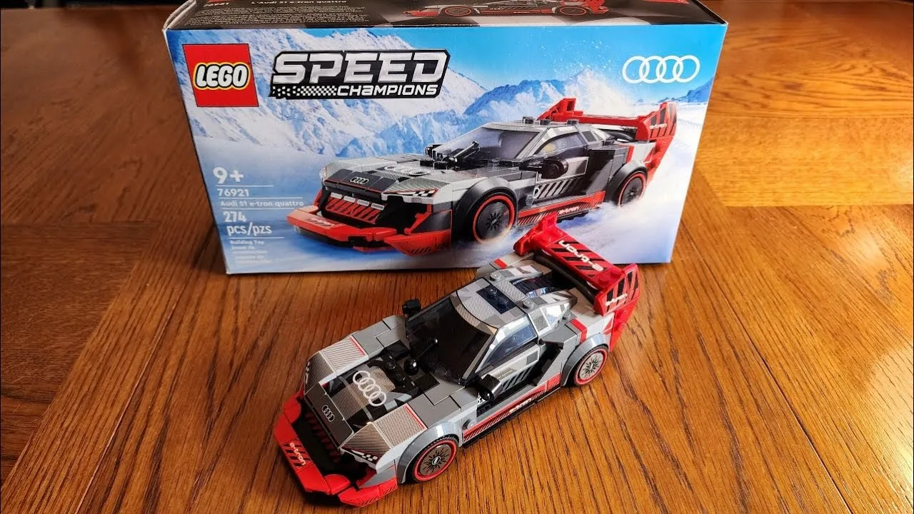 Revue Lego Speed ​​Champions Audi S1 ​​et tron ​​Quattro