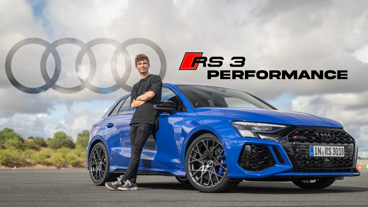 Expérience décoiffante à bord de l’Audi RS3 Performance : le joyau exclusif d’Audi Sport pour ses 40 ans!